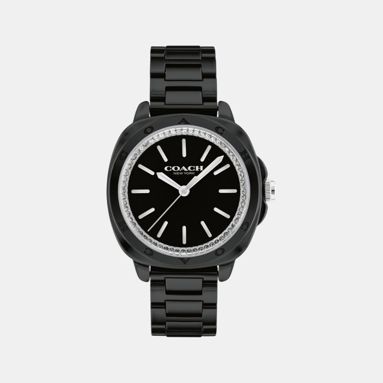Kitt Women Quartz Black Dial Analog Ceramic Watch 14504406