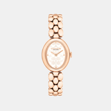 Sammy Women Quartz White Dial Analog Stainless Steel Watch 14504437