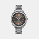 Kitt Women Quartz Grey Dial Analog Stainless Steel Watch 14504465