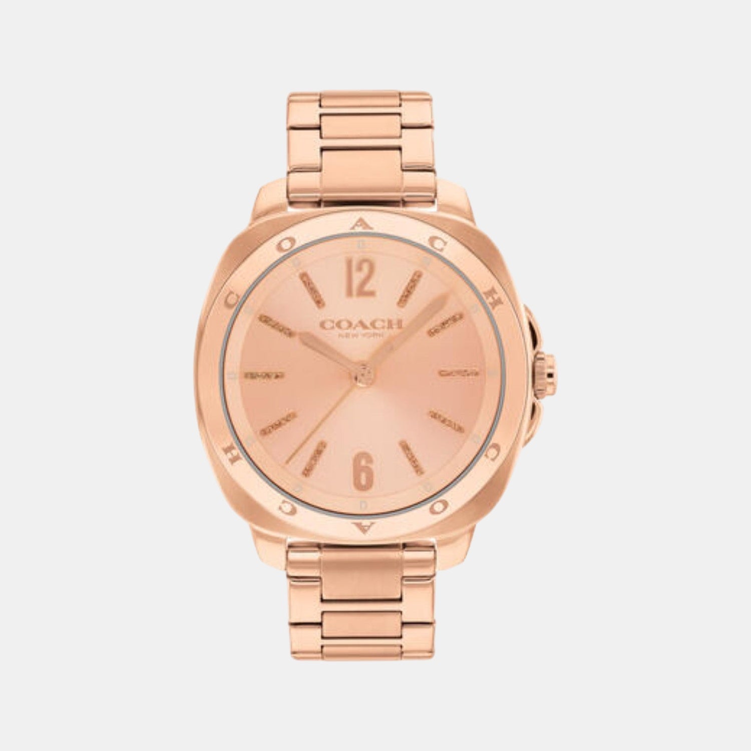Kitt Women Quartz Pink Dial Analog Stainless Steel Watch 14504479
