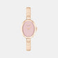 Sammy Women Quartz Pink Dial Analog Stainless Steel Watch 14504486