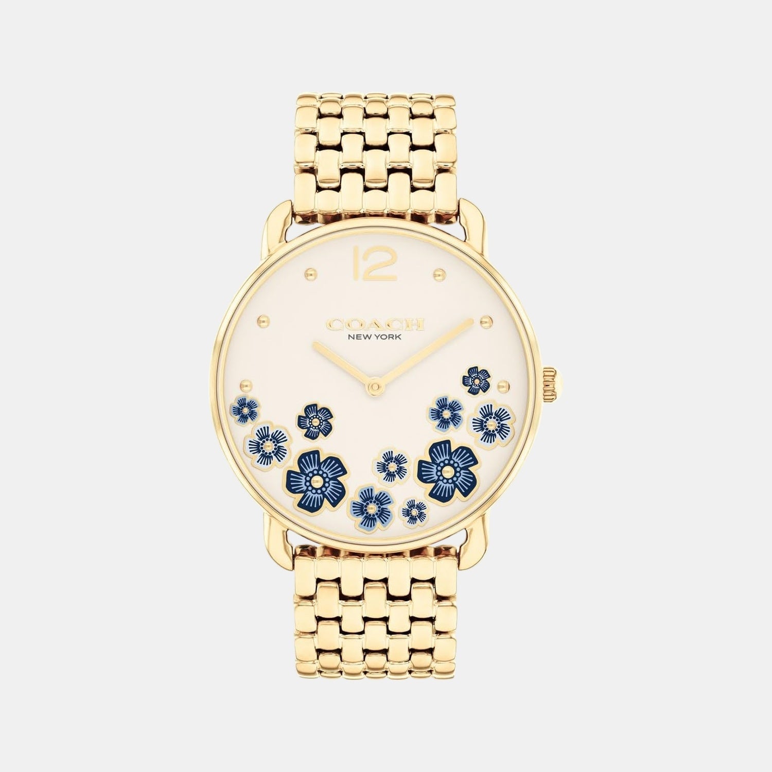 Elliot Women Quartz Beige Dial Analog Stainless Steel Watch 14504517