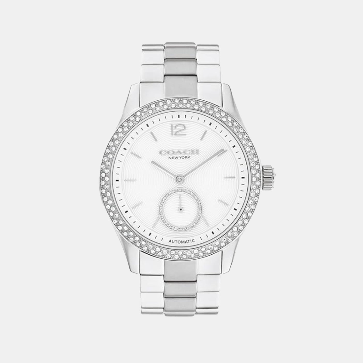 Brooks Women Automatic Silver Dial Analog Stainless Steel Watch 14504526