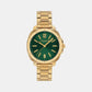 Kitt Women Quartz Green Dial Analog Stainless Steel Watch 14504535