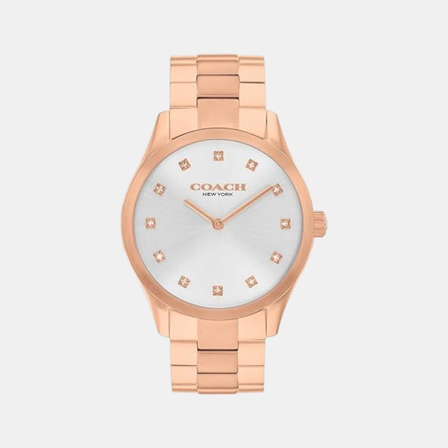Brooks Women Quartz Silver Dial Analog Stainless Steel Watch 14504538
