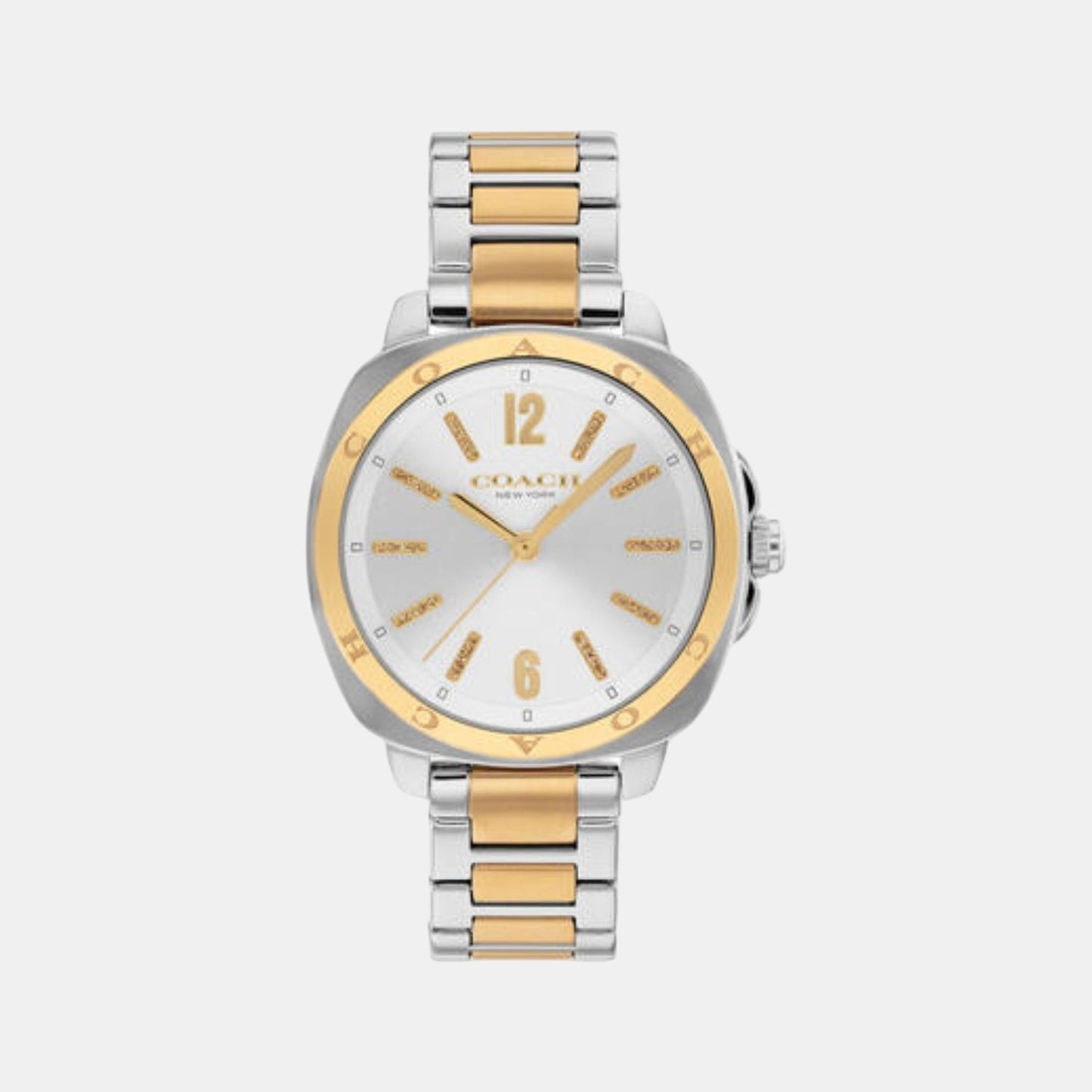 Kitt Women Quartz Silver Dial Analog Stainless Steel Watch 14504544