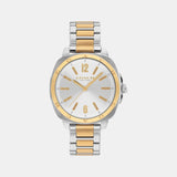 Kitt Women Quartz Silver Dial Analog Stainless Steel Watch 14504544