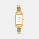 Cadie Women Quartz White Dial Analog Stainless Steel Watch 14504550