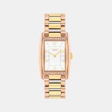 Reese Women Quartz White Dial Analog Stainless Steel Watch 14504561