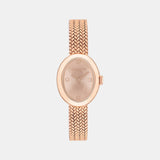 Sammy Women Quartz Pink Dial Analog Stainless Steel Watch 14504568