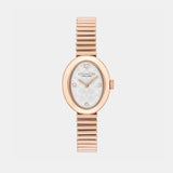 Sammy Women Quartz White Dial Analog Stainless Steel Watch 14504572