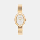 Sammy Women Quartz White Dial Analog Stainless Steel Watch 14504573
