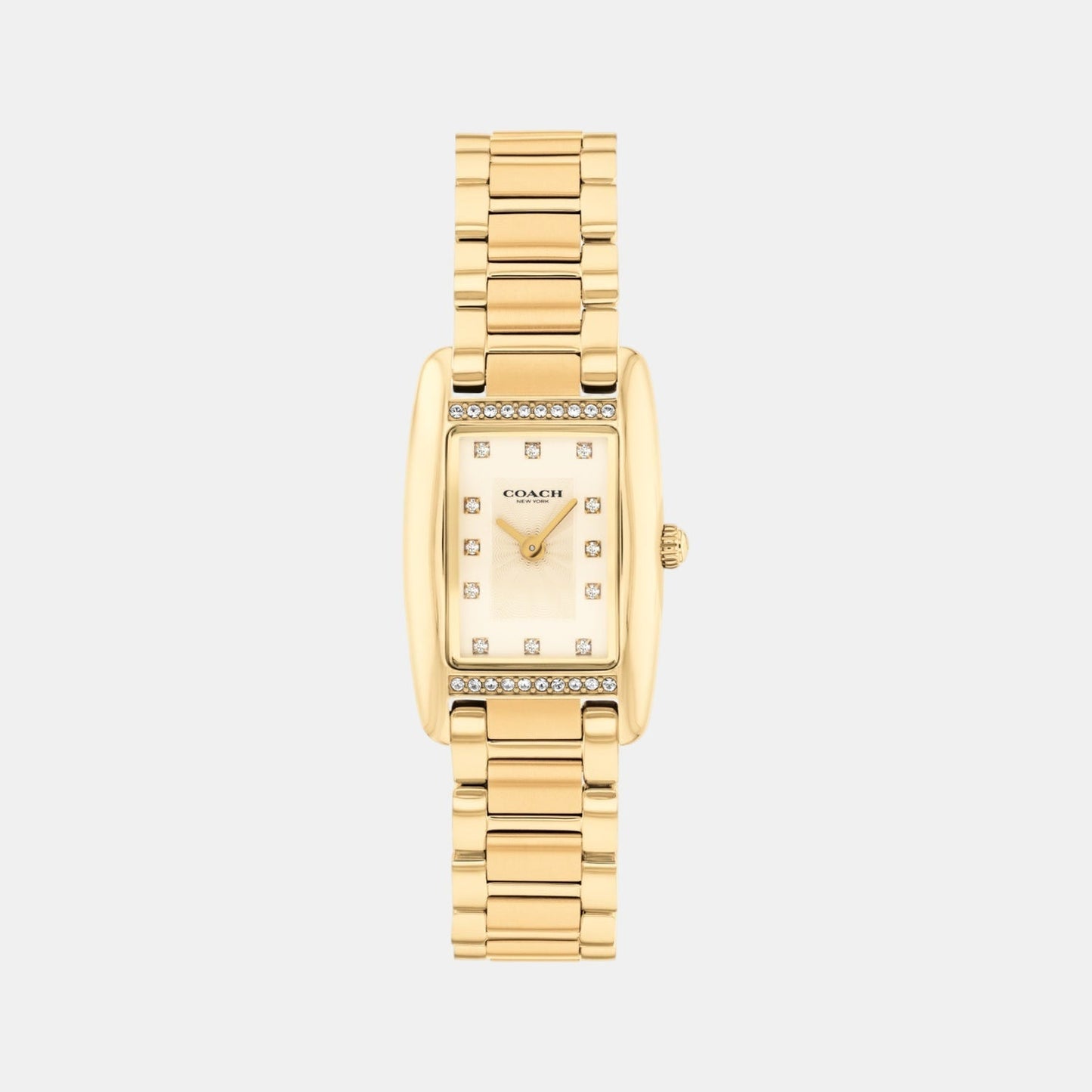 Reese Women Quartz Gold Dial Analog Stainless Steel Watch 14504588