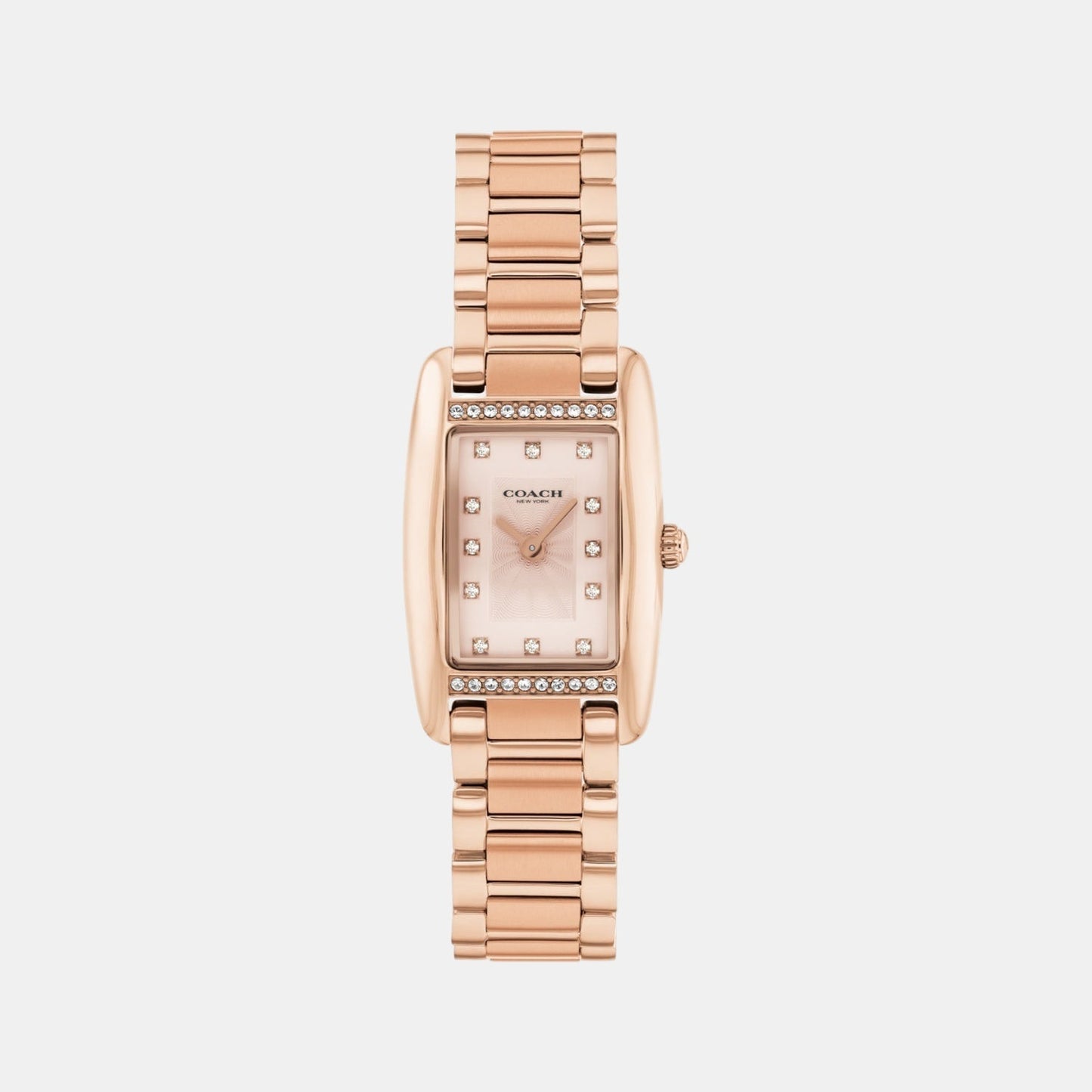 Reese Women Quartz Rose Gold Dial Analog Stainless Steel Watch 14504589