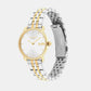 Women Quartz Silver Dial Analog Stainless Steel Watch 14504618
