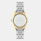 Women Quartz Silver Dial Analog Stainless Steel Watch 14504618