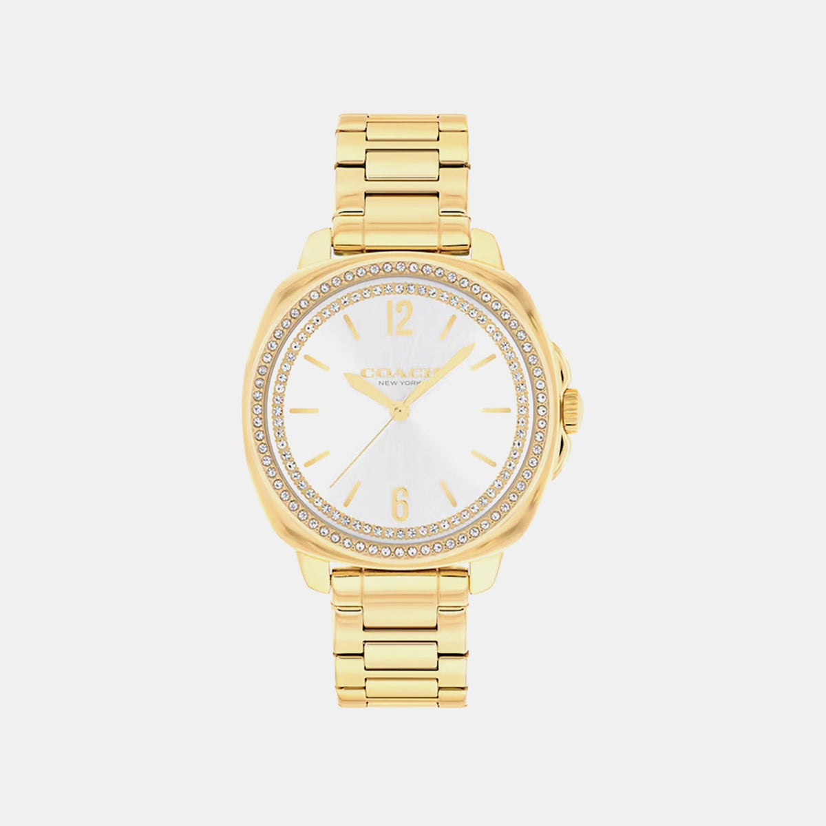 Kitt Women Quartz Silver Dial Analog Stainless Steel Watch 14504636