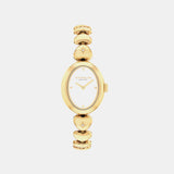 Sammy Women Quartz White Dial Analog Stainless Steel Watch 14504638