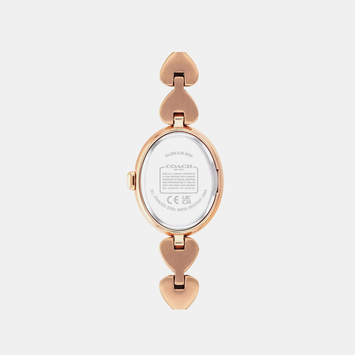 Sammy Women Quartz White Dial Analog Stainless Steel Watch 14504640