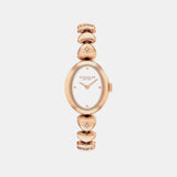 Sammy Women Quartz White Dial Analog Stainless Steel Watch 14504640