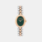 Sammy Women Quartz Green Dial Analog Stainless Steel Watch 14504641