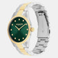 Brooks Women Quartz Green Dial Analog Stainless Steel Watch 14504642