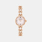 Iris Women Quartz Pink Dial Analog Stainless Steel Watch 14504652