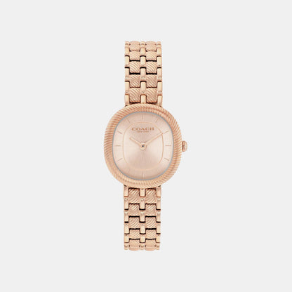 Harlow Women Quartz Rose Gold Dial Analog Stainless Steel Watch 14504661