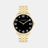 Elliot Men Quartz Black Dial Analog Stainless Steel Watch 14602669