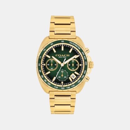 Charter Men Quartz Green Dial Chronograph Stainless Steel Watch 14602738