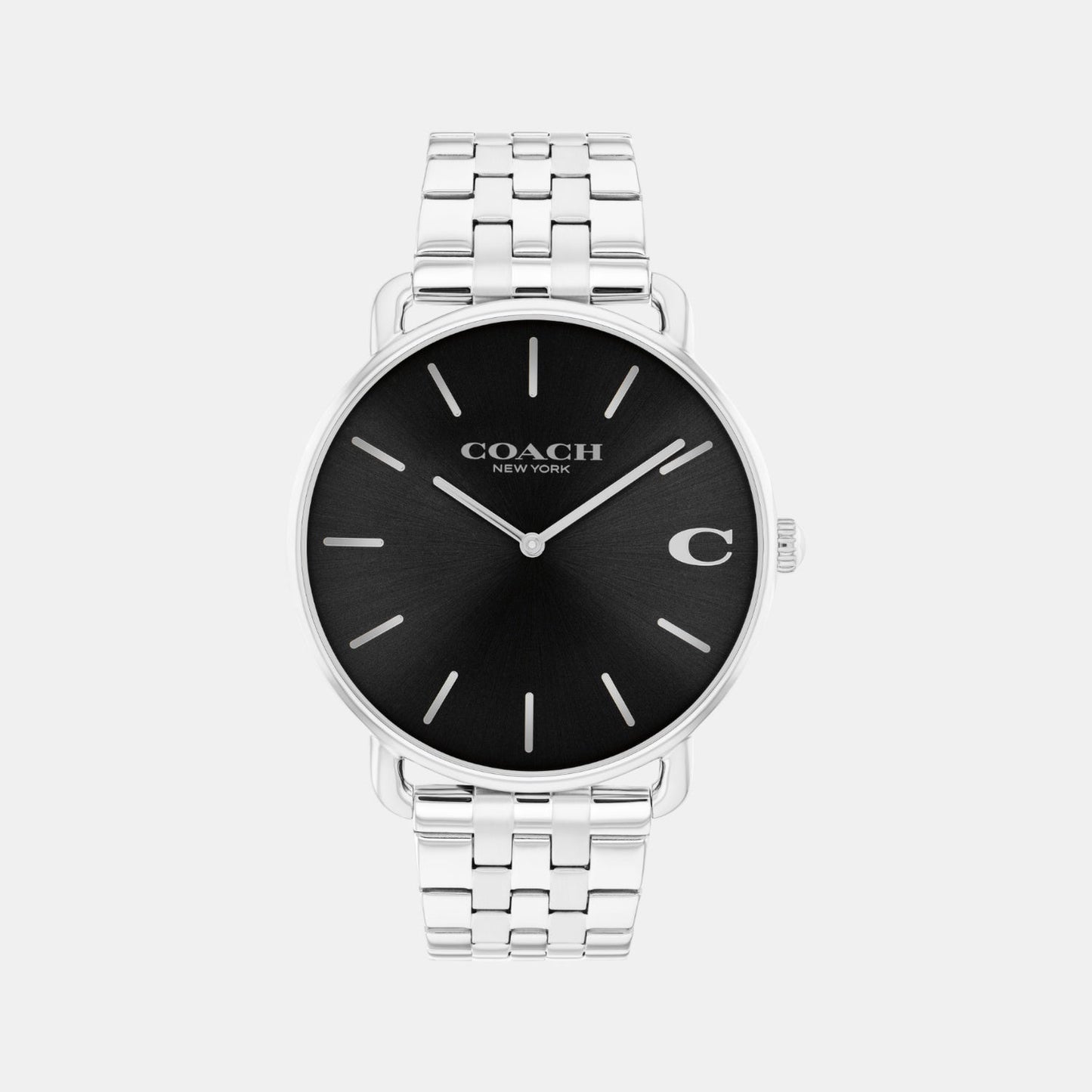 Elliot Men Quartz Black Dial Analog Stainless Steel Watch 14602750