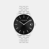 Elliot Men Quartz Black Dial Analog Stainless Steel Watch 14602750