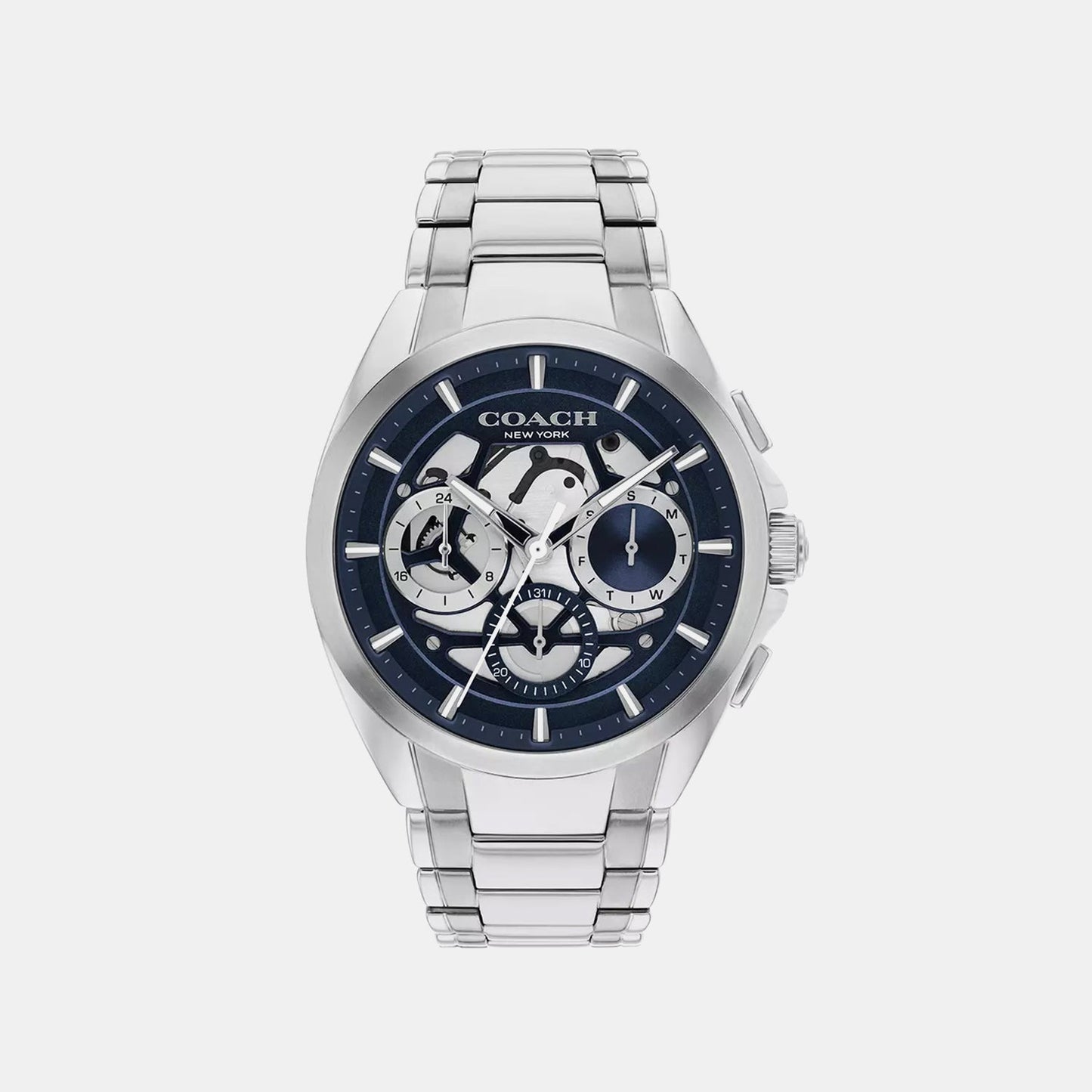 Jackson Men Quartz Blue Dial Analog Watch 14602768