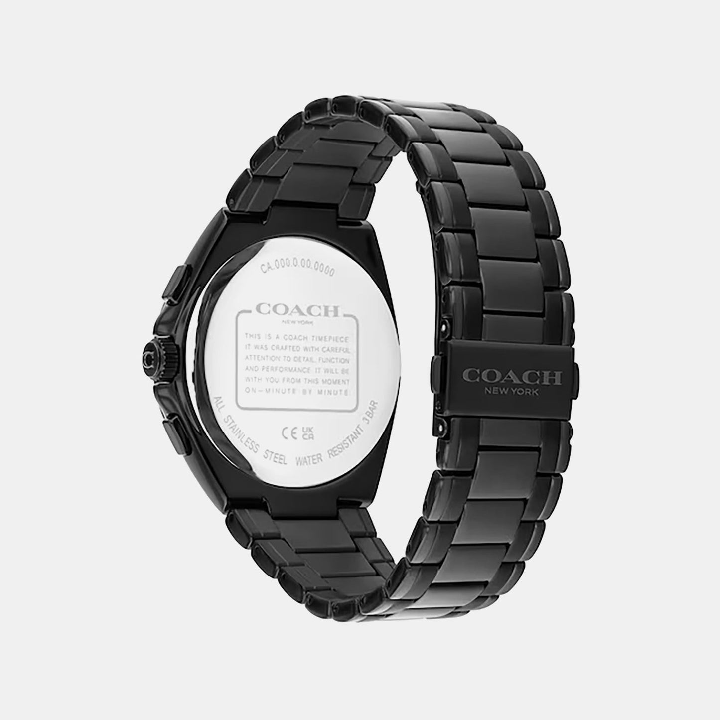 Jackson Men Quartz Black Dial Analog Watch 14602770