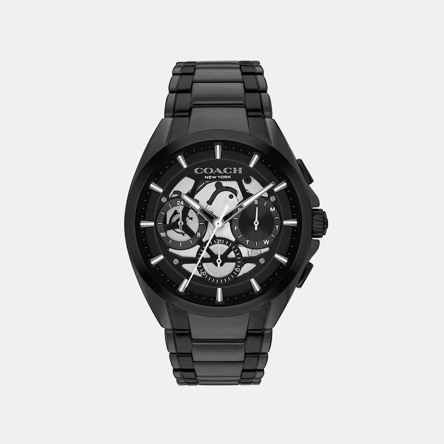 Jackson Men Quartz Black Dial Analog Watch 14602770