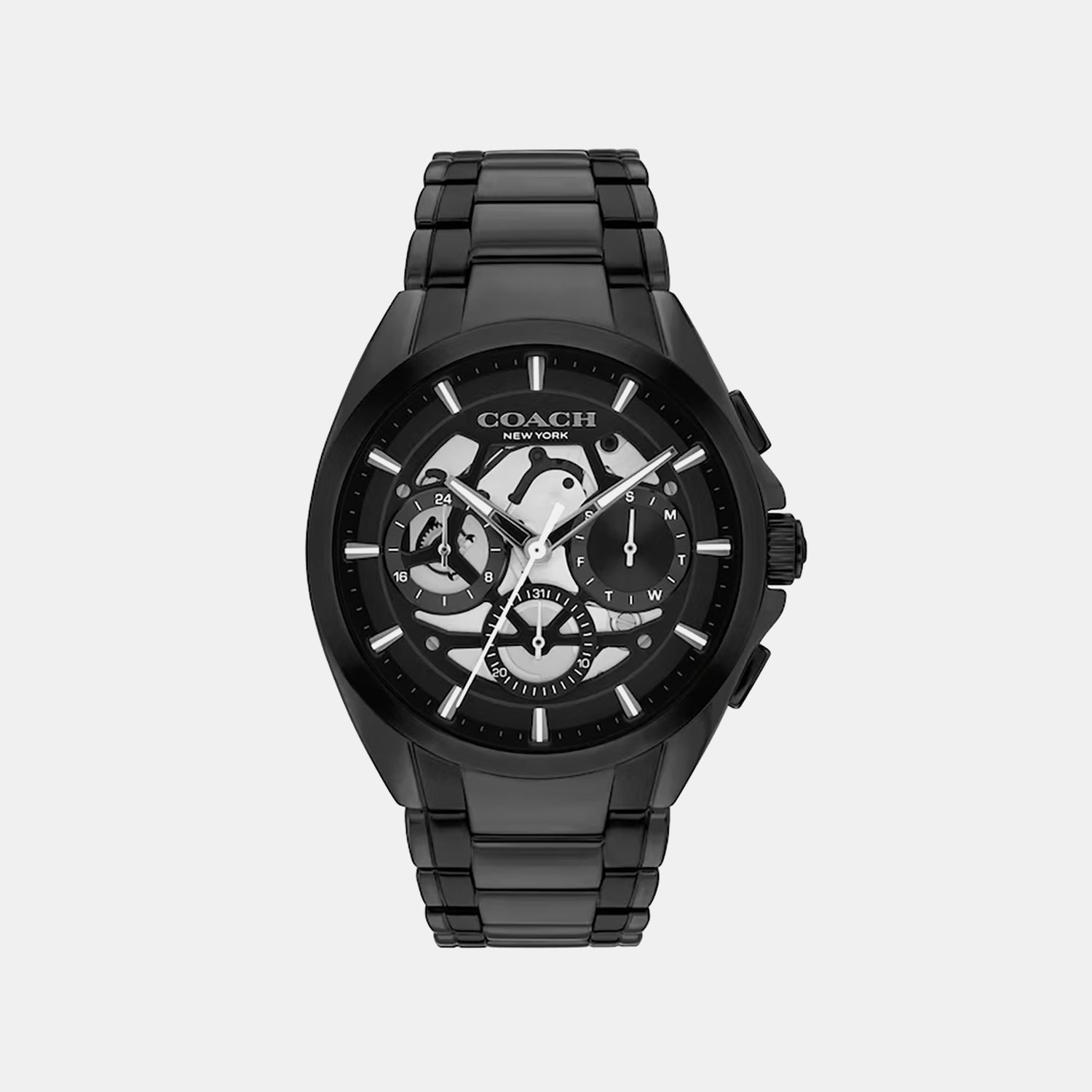 Jackson Men Quartz Black Dial Analog Watch 14602770