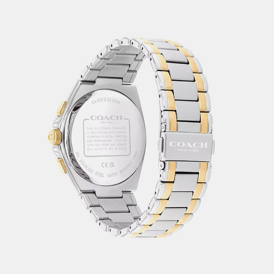 Jackson Men Quartz White Dial Analog Watch 14602771