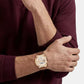Jackson Men Quartz Cream Dial Analog Watch 14602772