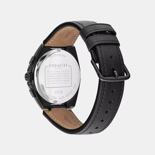 Jackson Men Quartz Black Dial Analog Watch 14602773
