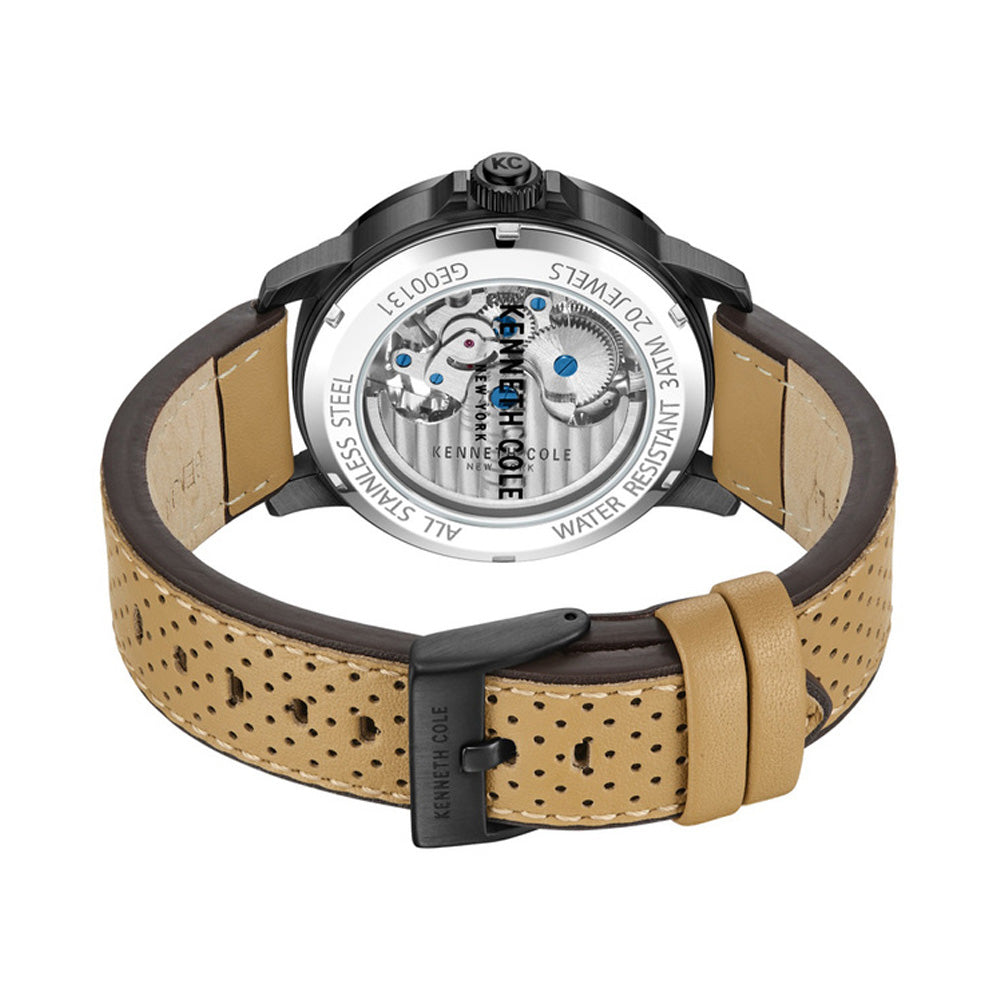 Kenneth Cole Black Dial Automatic Watch for Men
