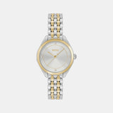 Mae Women Quartz Silver Dial Analog Stainless Steel Watch 1502724