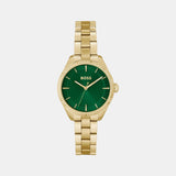 Sage Women Quartz Green Dial Analog Stainless Steel Watch 1502729