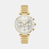 Majesty Sport Women Quartz Silver Dial Multi-Function Stainless Steel Watch 1502775