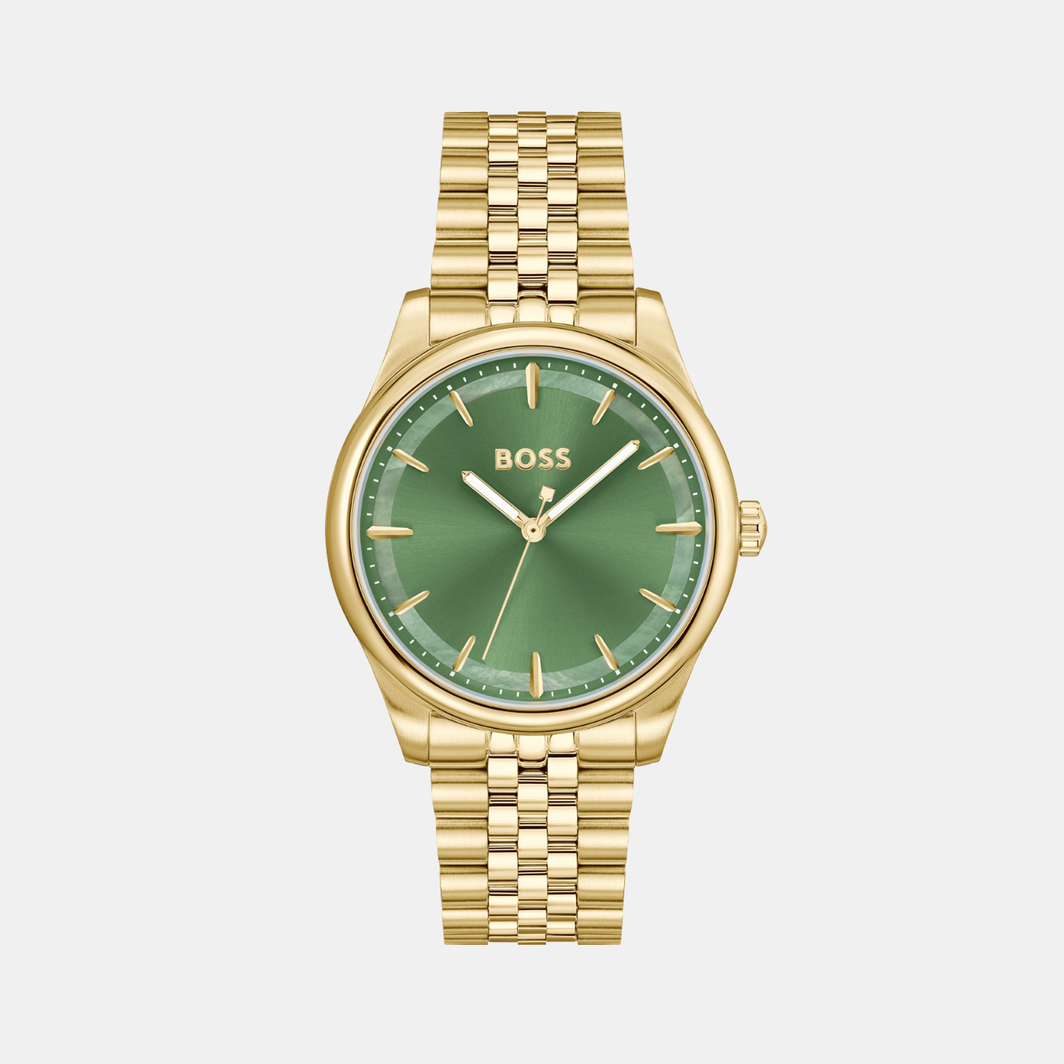 Graceful Women Quartz Mother Of Pearl Dial Analog Stainless Steel Watch 1502780