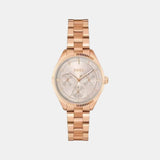 Sage Sport Women Quartz Grey Dial Multi-Function Stainless Steel Watch 1502802