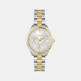 Sage Sport Women Quartz Silver Dial Multi-Function Stainless Steel Watch 1502804