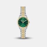 Graceful Mina Women Quartz Green Dial Analog Stainless Steel Watch 1502841