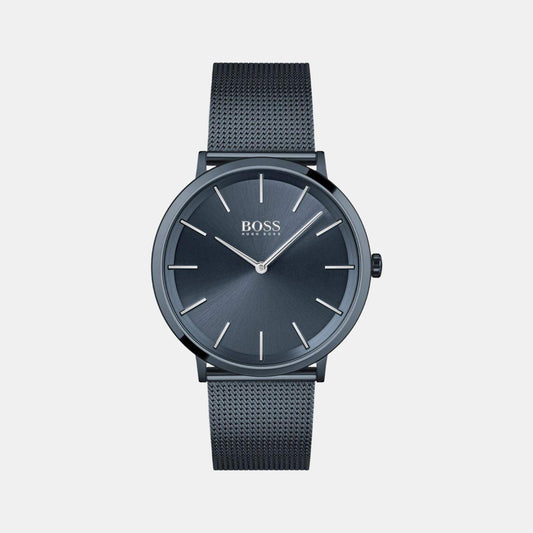 Skyliner Men Quartz Blue Dial Analog Stainless Steel Watch 1513827