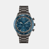 Santiago Men Quartz Blue Dial Chronograph Stainless Steel Watch 1513863