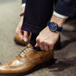 Clubmaster Classic Men Quartz Blue Dial Chronograph NATO Watch 15140.SA.T.9.NNB